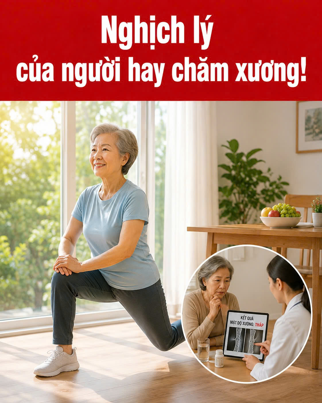 Nghịch lý của người hay chăm xương: Uống đều chưa chắc xương đã khỏe